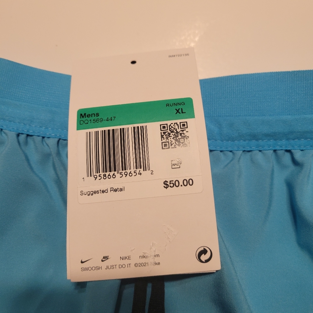 Nike Flex Stride Men's 5" Brief Running Shorts Blue - Picture 2 of 16